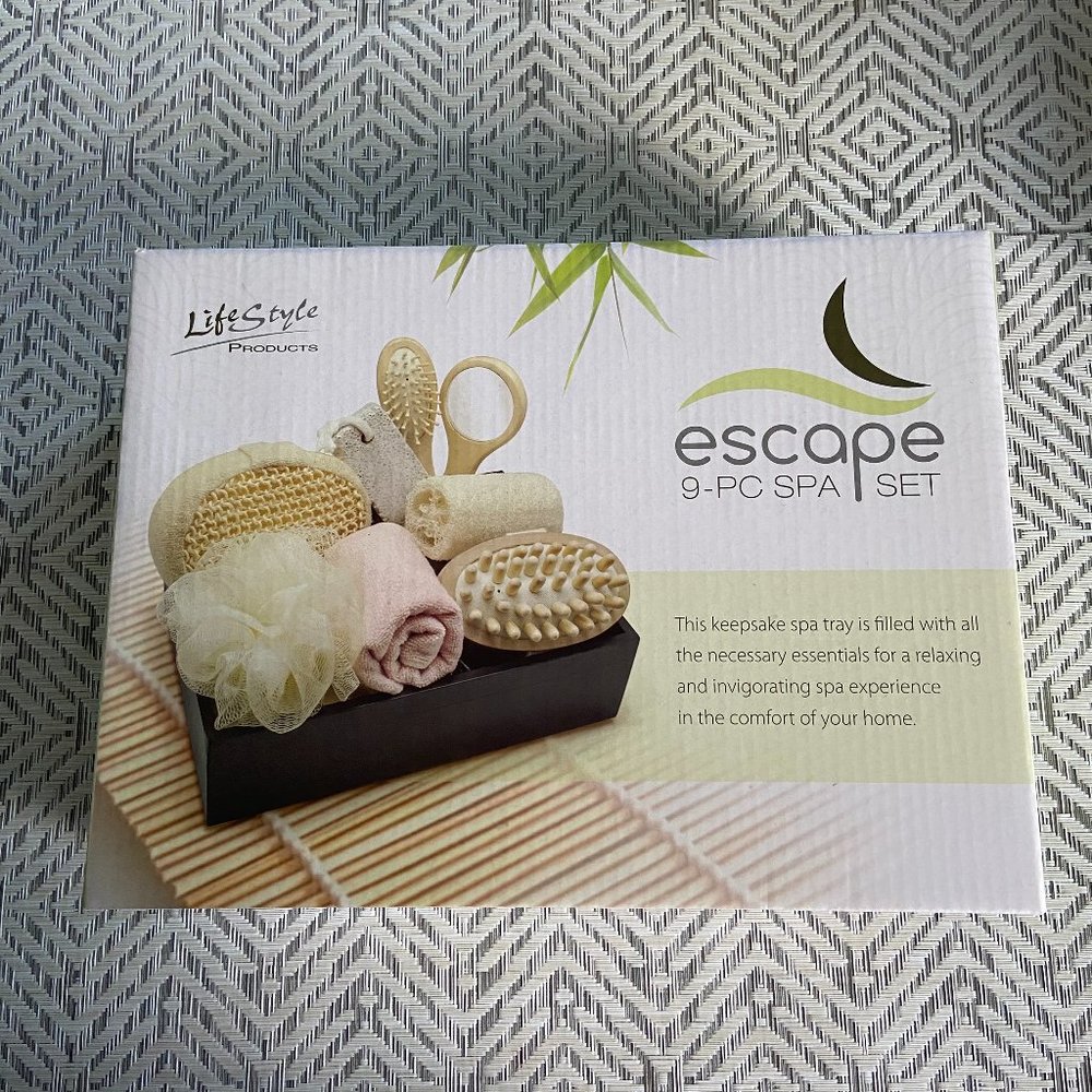 LifeStyle Products Escape 9pc Spa Set